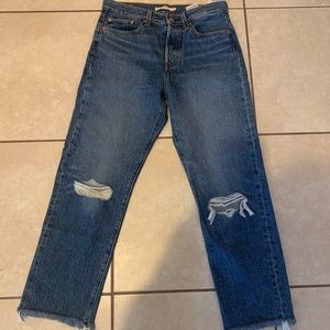 Levi wedgie straight Jean